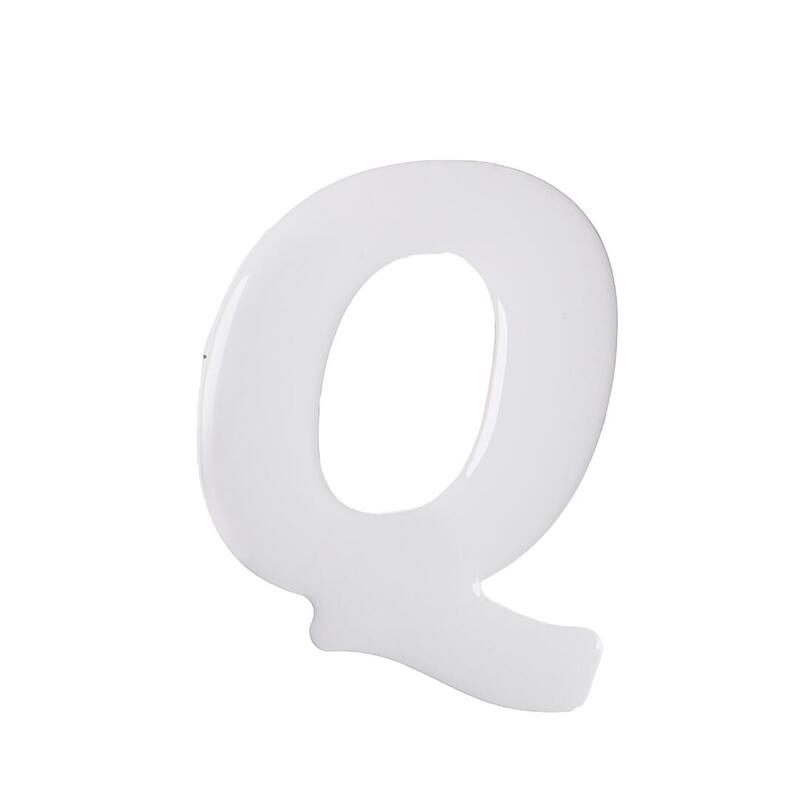 Naklejka wielkie “Q” - samoprzylepna litera na pakę jeździecką