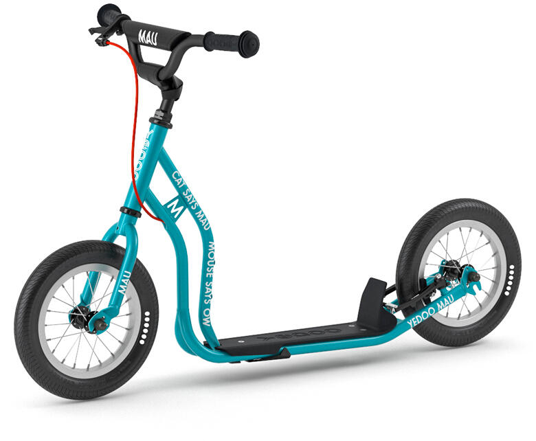 YEDOO Scooter Yedoo Mau für Kinder ab 4 Jahren, mit Luftreifen 12/12 Blau