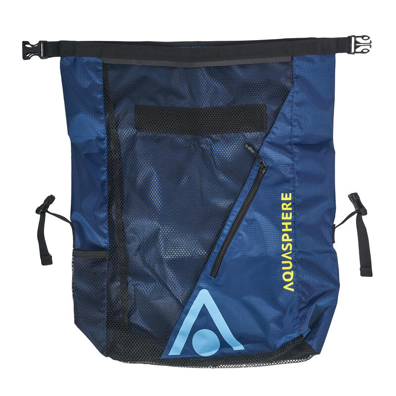 Aqua Sphere 30L Gear Mesh Mochila - Azul Marinho/ Preto