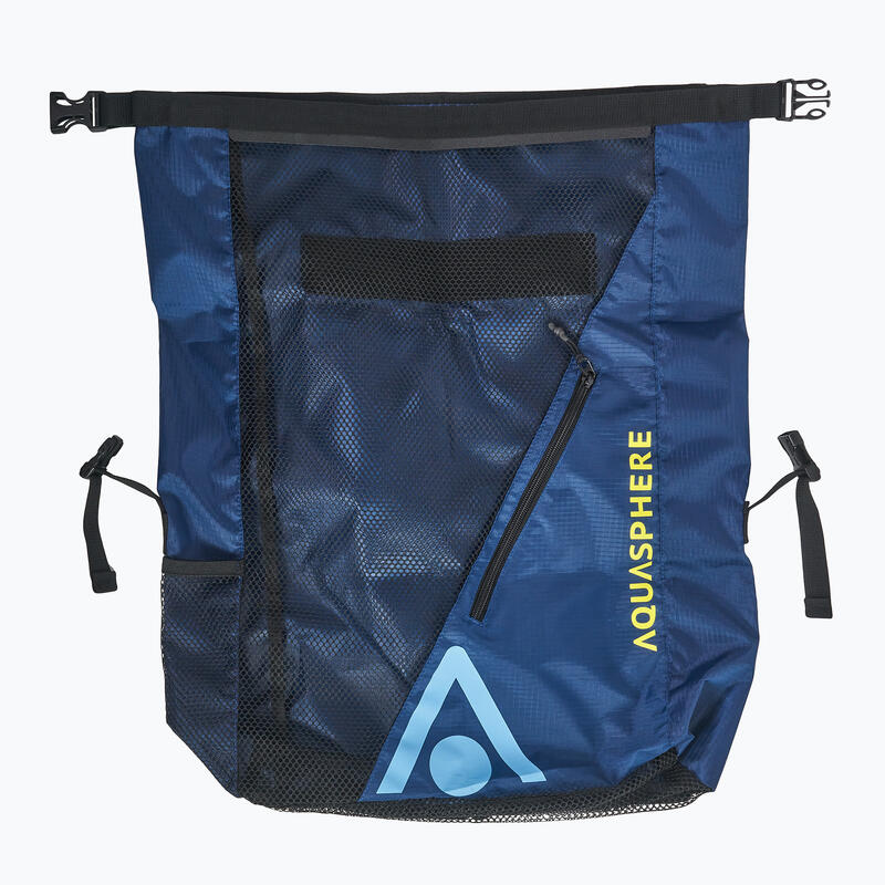 Aqua Sphere 30L Gear Mesh Mochila - Azul Marinho/ Preto