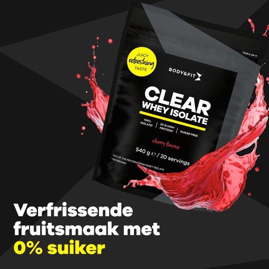 Clear Whey Isolate - Eiwit Limonade  - Cherry - 540 gram 2/4