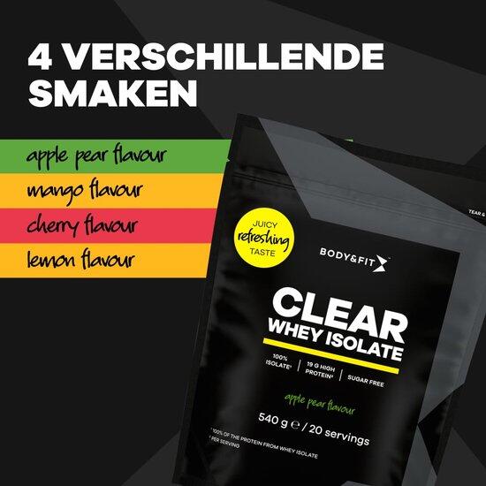 Clear Whey Isolate - Eiwit Limonade  - Cherry - 540 gram 4/4