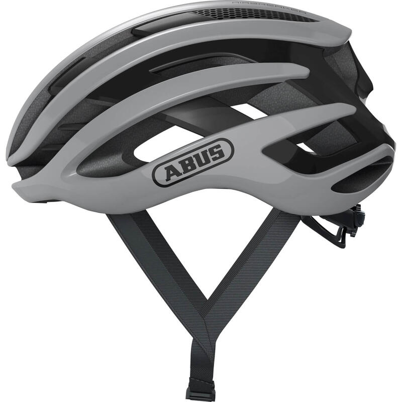 ABUS Casque de vélo de course "Airbreaker", gris