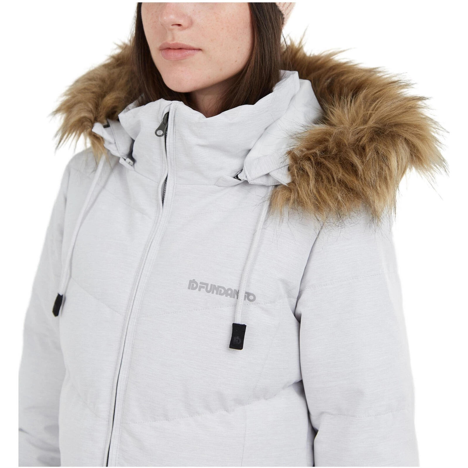 Chaqueta Fundango Puppis Padded Jacket, Gris, Mujer 3/7