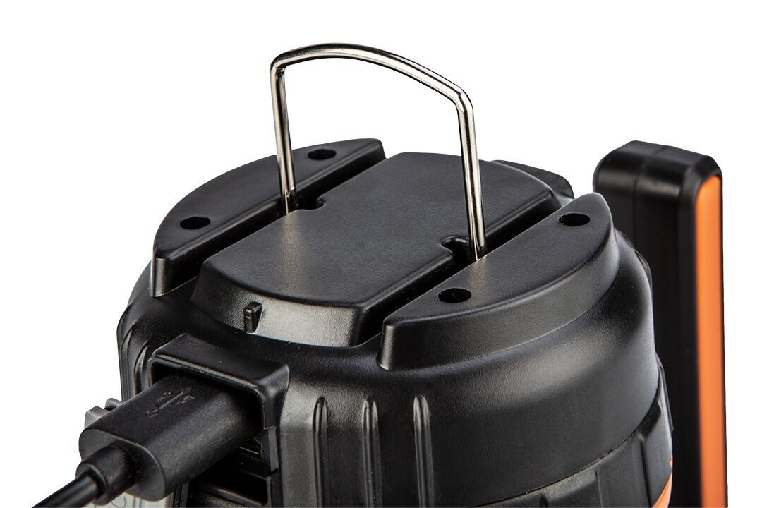 Lampa biwakowa akumulatorowa z power bankiem 3w1 6/7