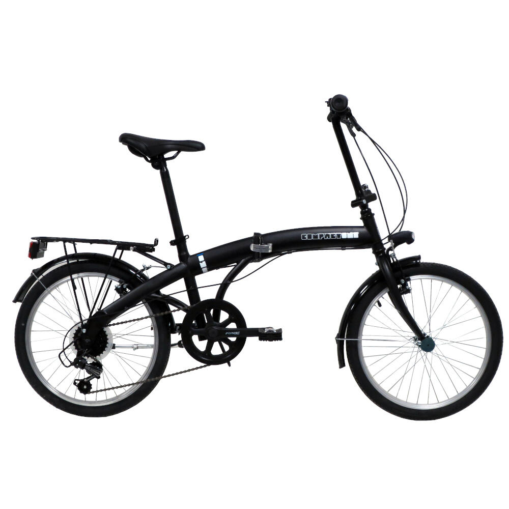 SCRAPPER Bicicleta Plegable 20" Scrapper Compact Negro