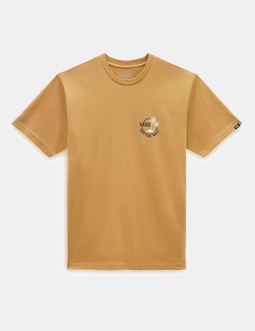 T-shirt pour homme Vans marron. 1/5