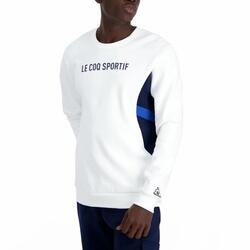 Sweat-shirt Le Coq Sportif Modèle Saison Couleur Blanc