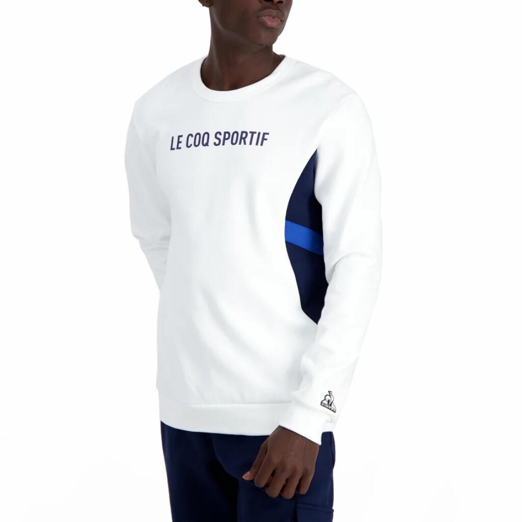 LE COQ SPORTIF Felpa Le Coq Sportif Modello Saison Colore Bianco