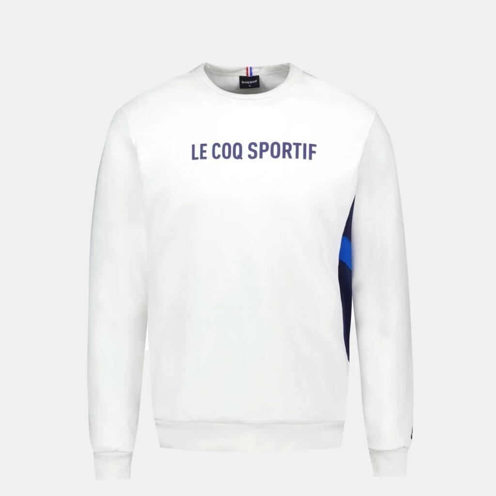 Felpa Le Coq Sportif Modello Saison Colore Bianco 2/5