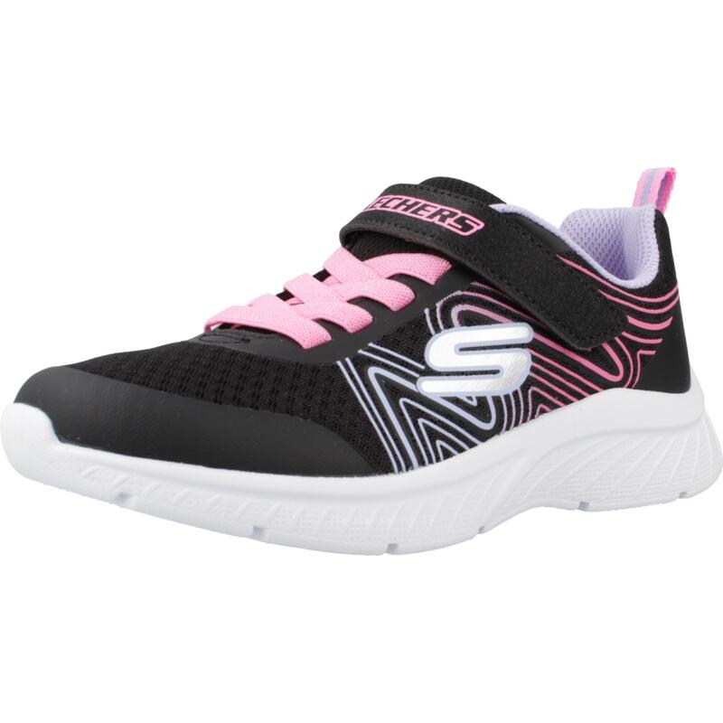 Zapatillas niña Skechers Microspec Plus - Swirl Swee Negro