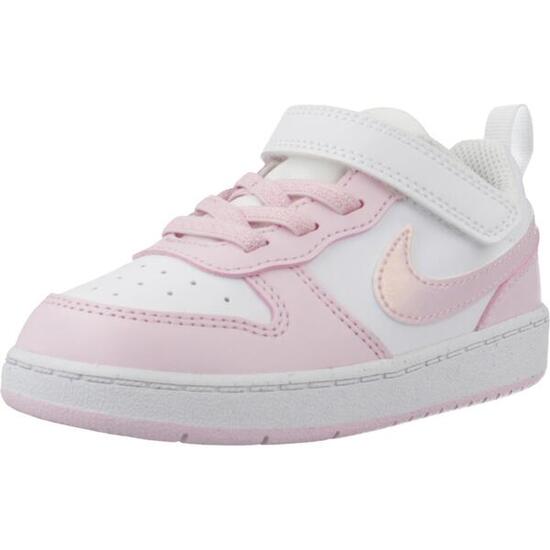 Zapatillas niña Nike Court Borough Low Recra Blanco