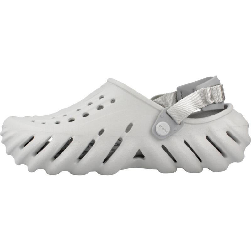 Szandál Crocs Echo szürke színben