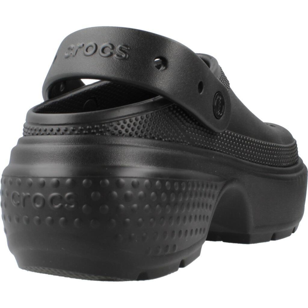 Chinelos Crocs Modelo Stomp Clog Cor Preto 3/5