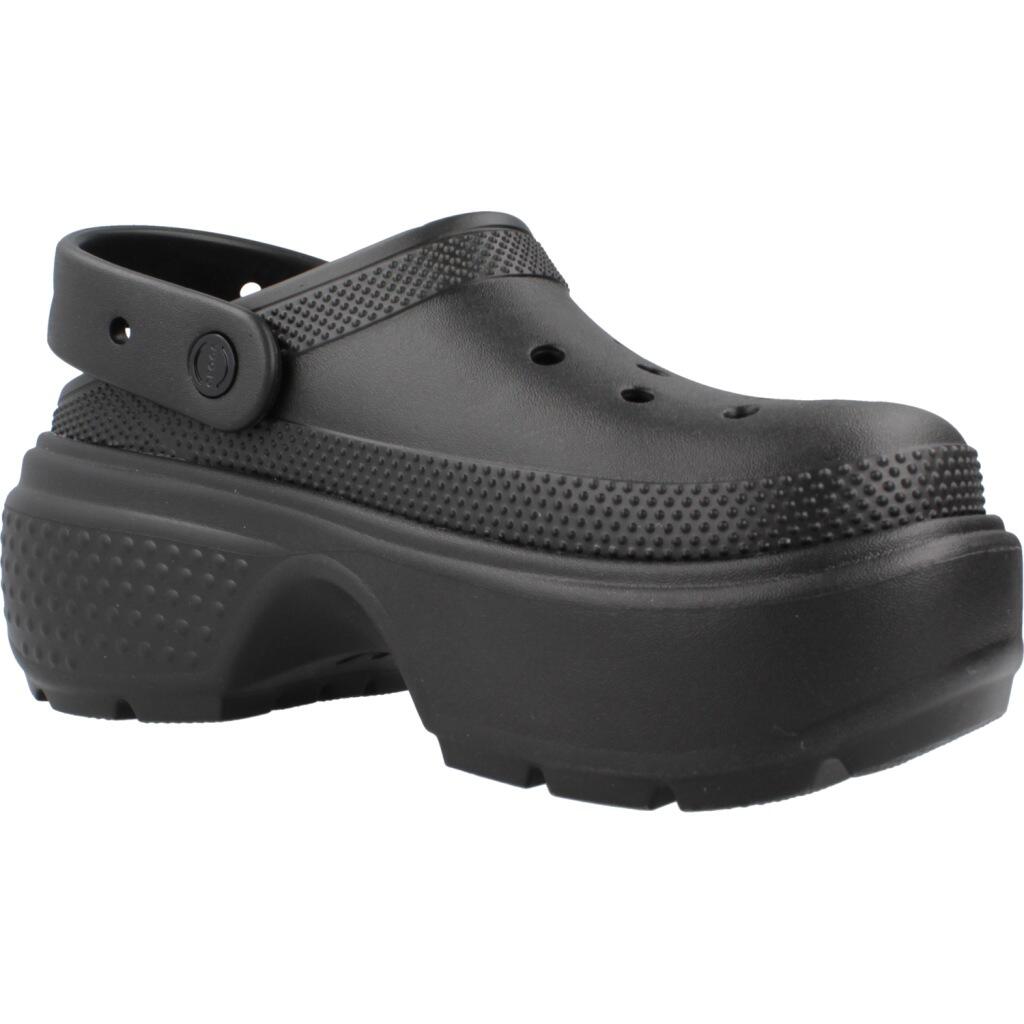 Chinelos Crocs Modelo Stomp Clog Cor Preto 5/5
