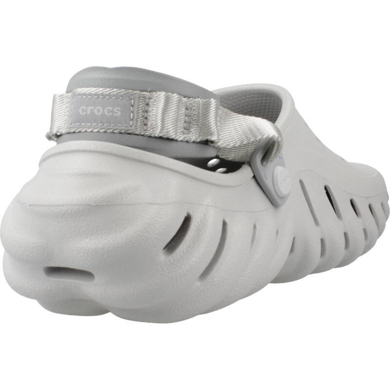 Szandál Crocs Echo szürke színben
