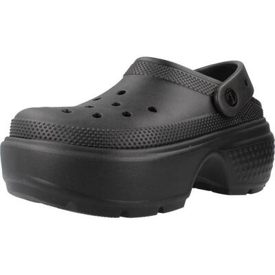 Chanclas Mujer Crocs Stomp Clog Negro