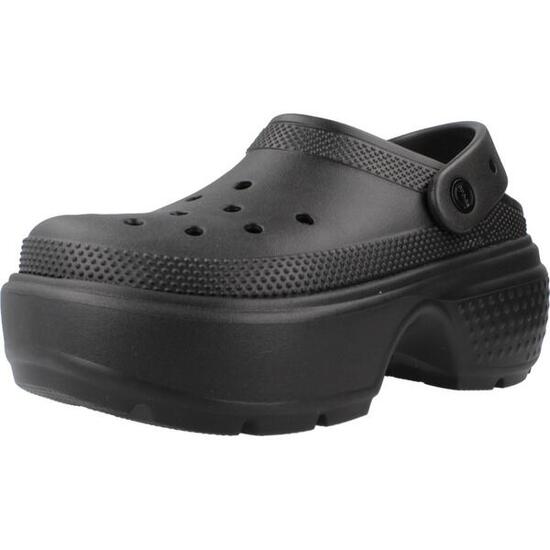 Chanclas Mujer Crocs Stomp Clog Negro
