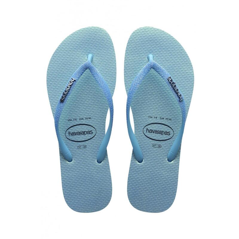 Chanclas Mujer Havaianas Slim Glitter Iridesce Azul