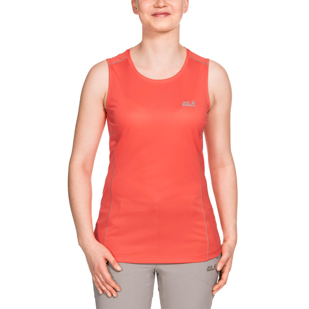 Jack Wolfskin Womens Singlet Top Sleeveless Active Sports Gym Running