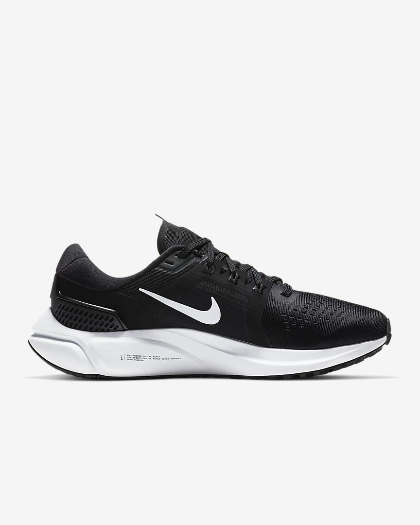 Nike Air Zoom Vomero 15 Womens Running Shoes - Black/White