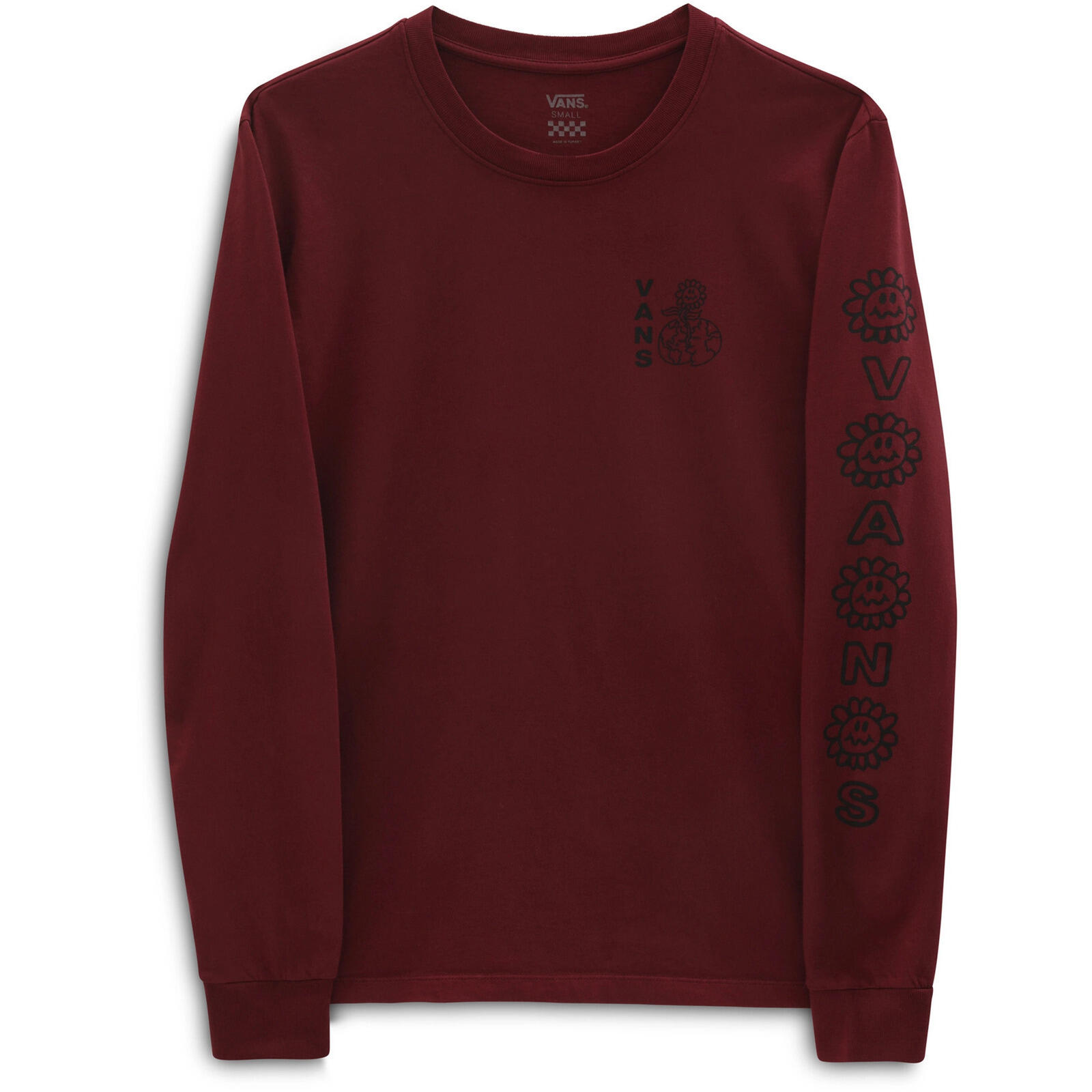 VANS Camicetta Vans Flo Rez Wash, Rosso, Donne