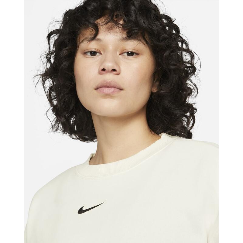 Bluza femei Nike Sportswear Phoenix Fleece, Alb