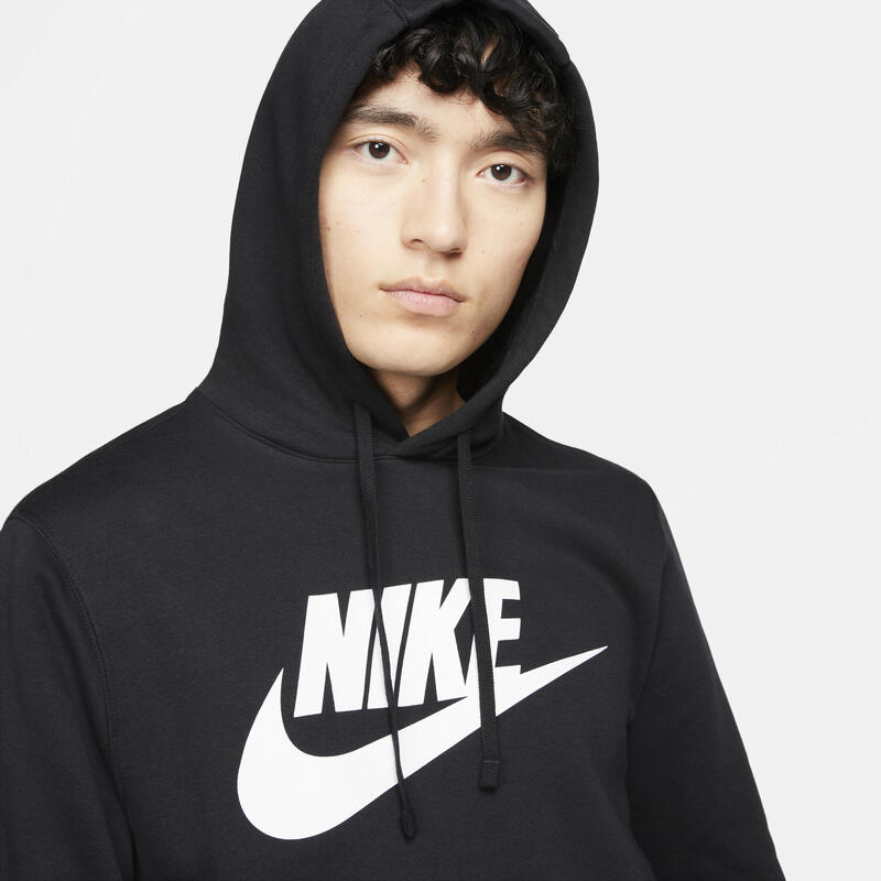 Capuche Nike Sportswear Club Fleece, Noir, Hommes