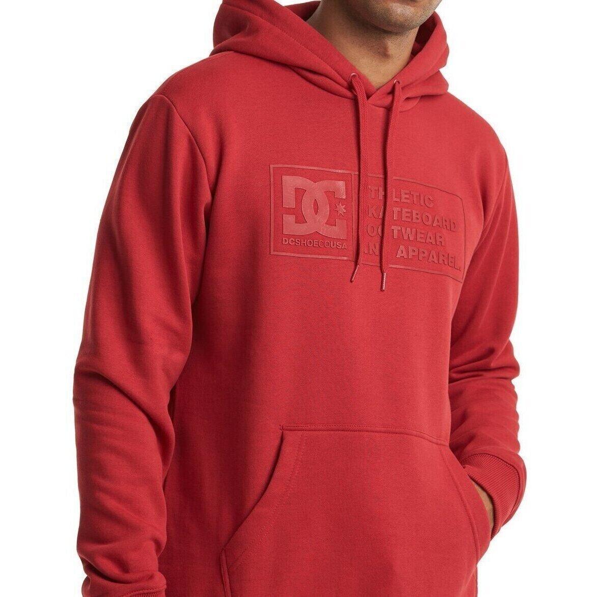 Hoodie Dc Shoes Density Zone, Vermelho, Homens 5/5
