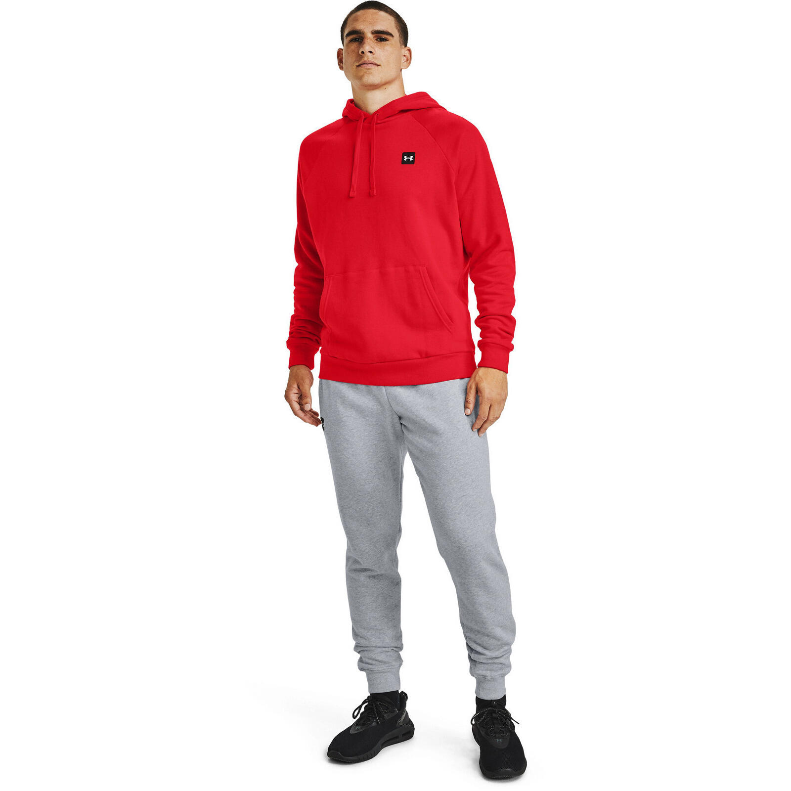 Sweat À Capuche RIVAL Homme (Rouge) 3/5