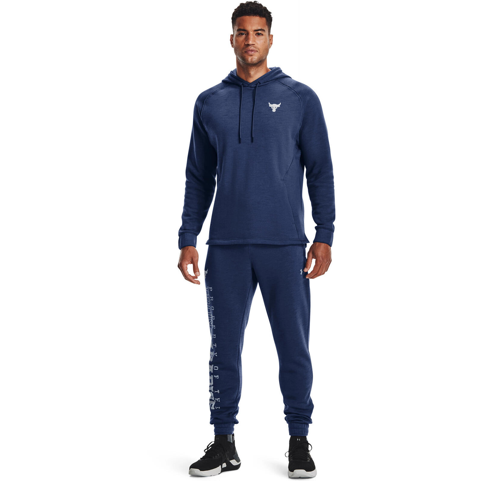 Capuche Under Armour Ua Pjt Rock, Bleu, Hommes 3/5