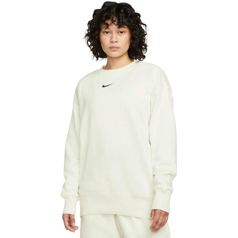 Bluza femei Nike Sportswear Phoenix Fleece, Alb