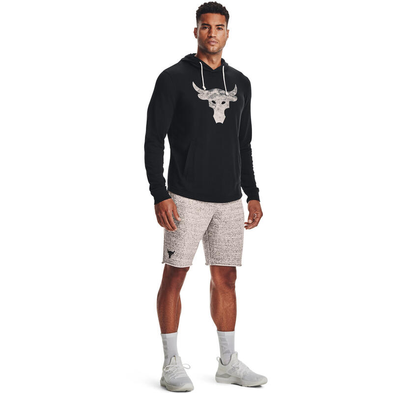 Capuche Under Armour UA Project Rock Terry, Noir, Hommes