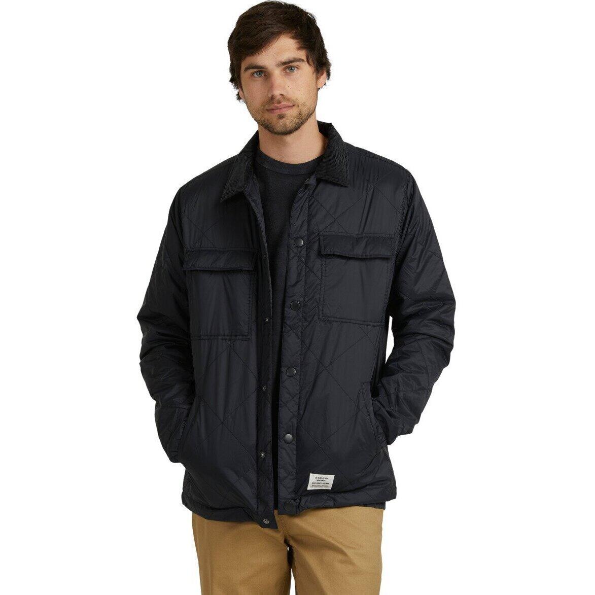 Dc Shoes - Veste Dc Shoes The Felon Quilted, Noir, Hommes - Gilet Manches Longues - Noir - 40 M - Decathlon