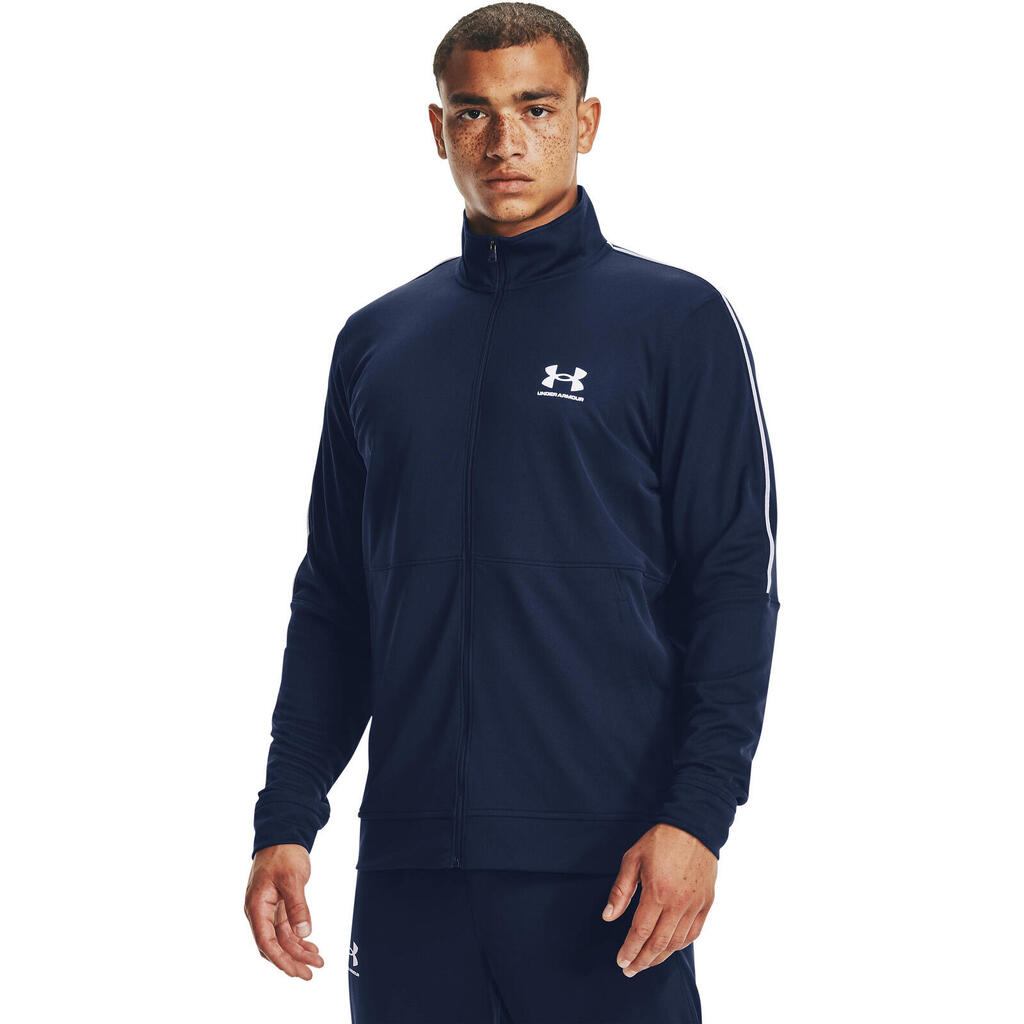 Jacket Under Armour Pique, Blue, Men