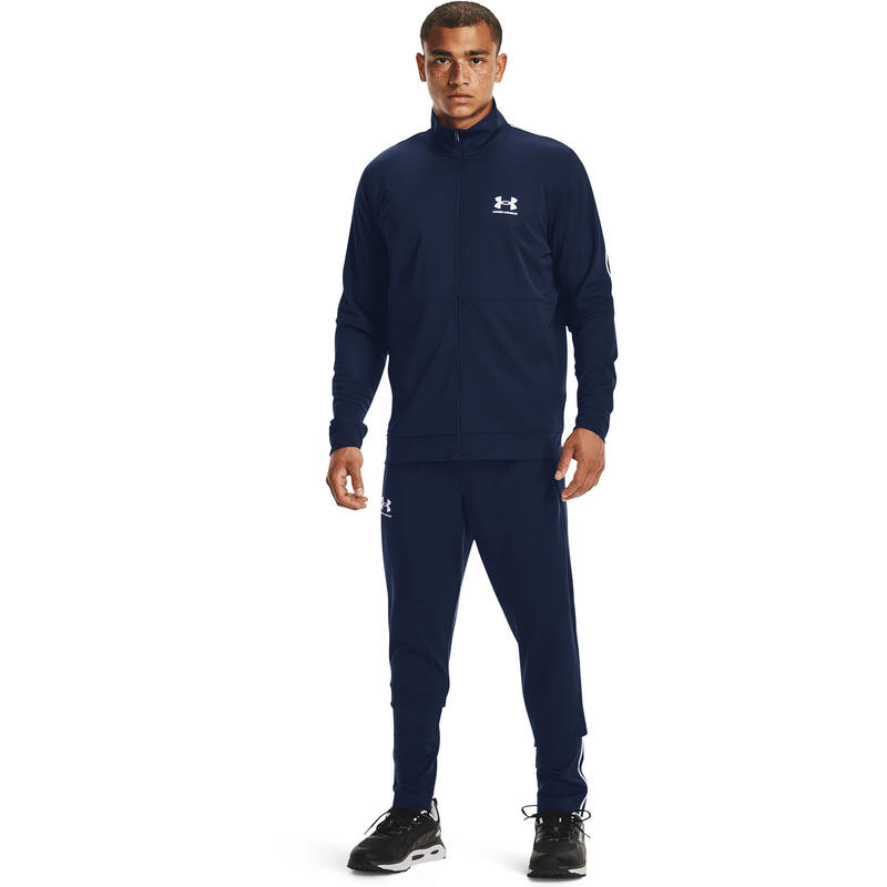 Jacheta barbati Under Armour Pique, Albastru