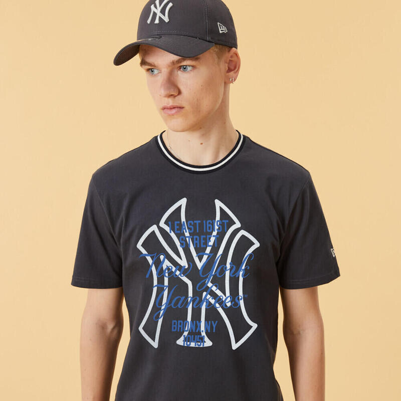 T-shirt New Era New York Yankees, Blauw, Mannen