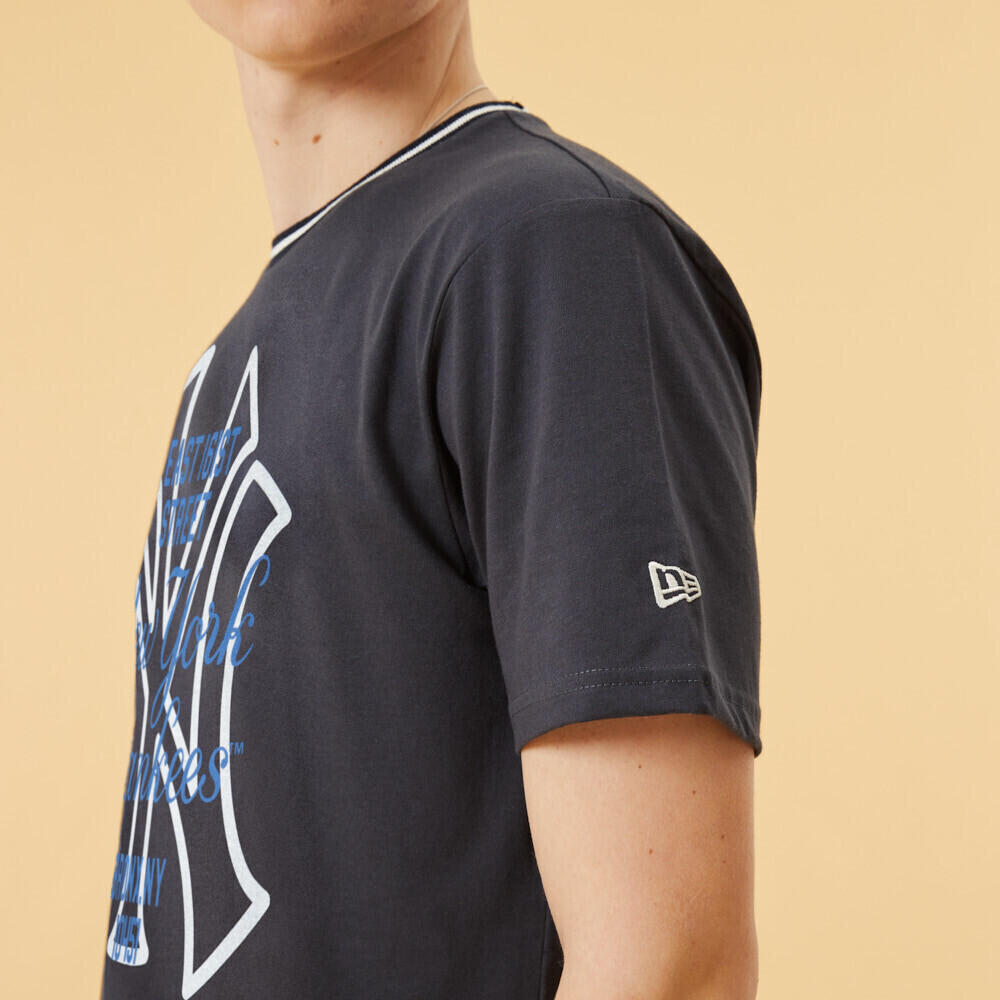 T-shirt New Era New York Yankees, Bleu, Hommes 4/5