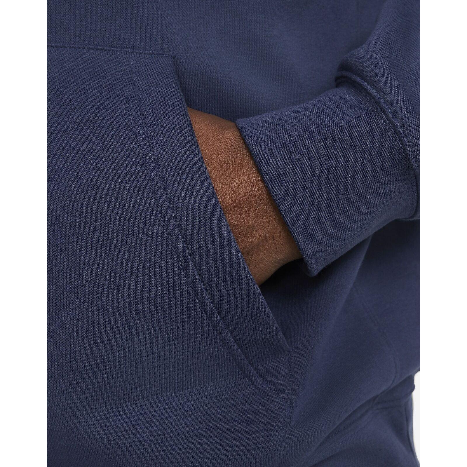 Capot Nike Sportswear Club Fleece, Bleu, Hommes 4/5