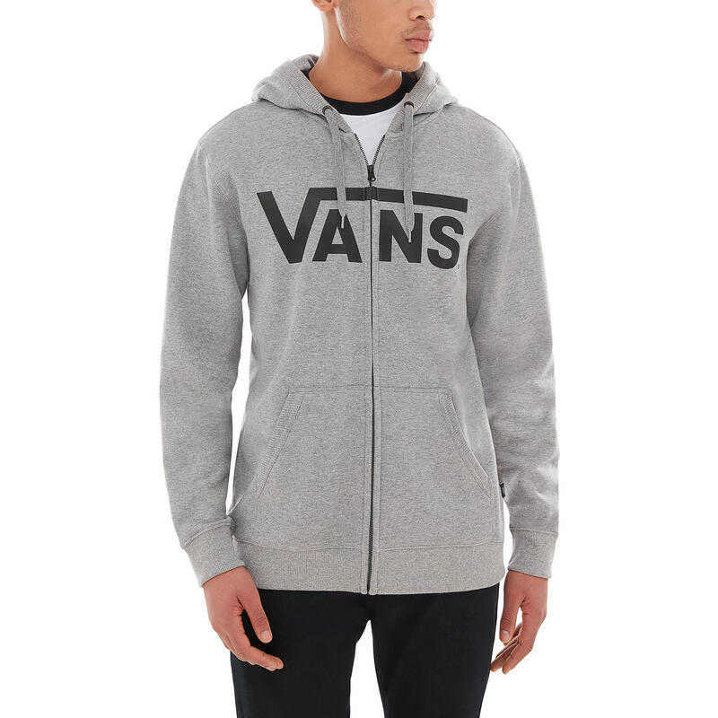 Capuchon Vans Classic Zip, Grijs, Mannen