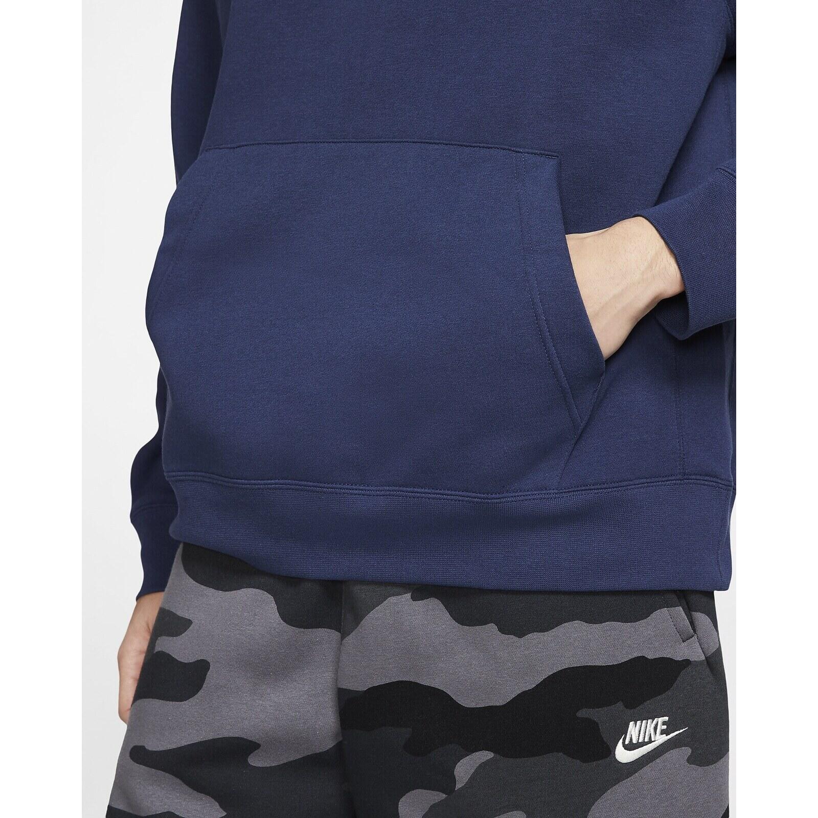 Capot Nike Sportswear Club Fleece, Bleu, Hommes 5/5