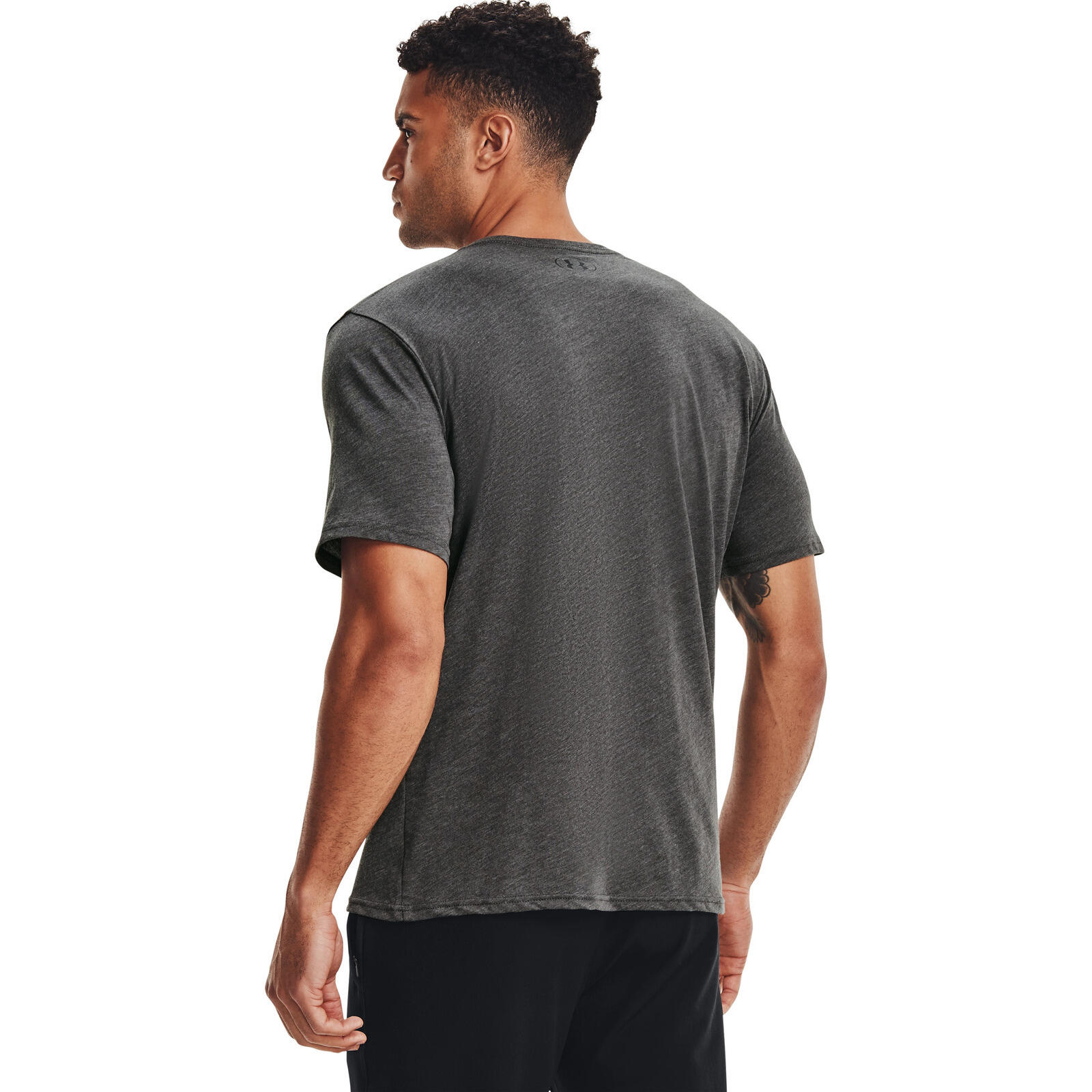 T-shirt Under Armour Sportstyle Left Chest, Grijs, Mannen 2/5