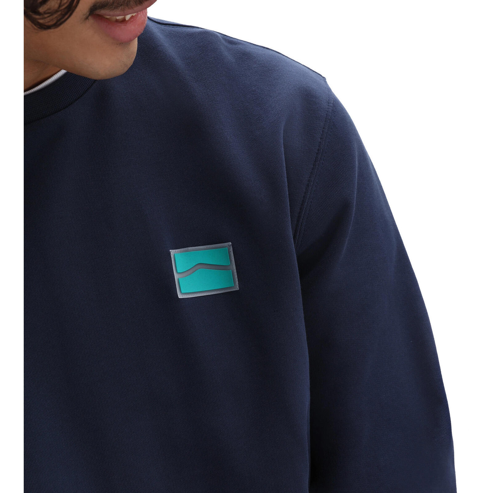 Camicetta Vans Sequence Crew, Blu, Uomini 4/5