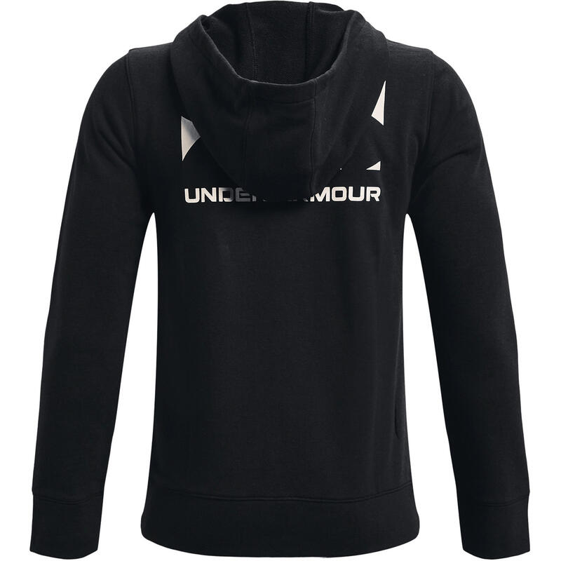 Hanorac copii Under Armour Rival Terry Fz, Negru