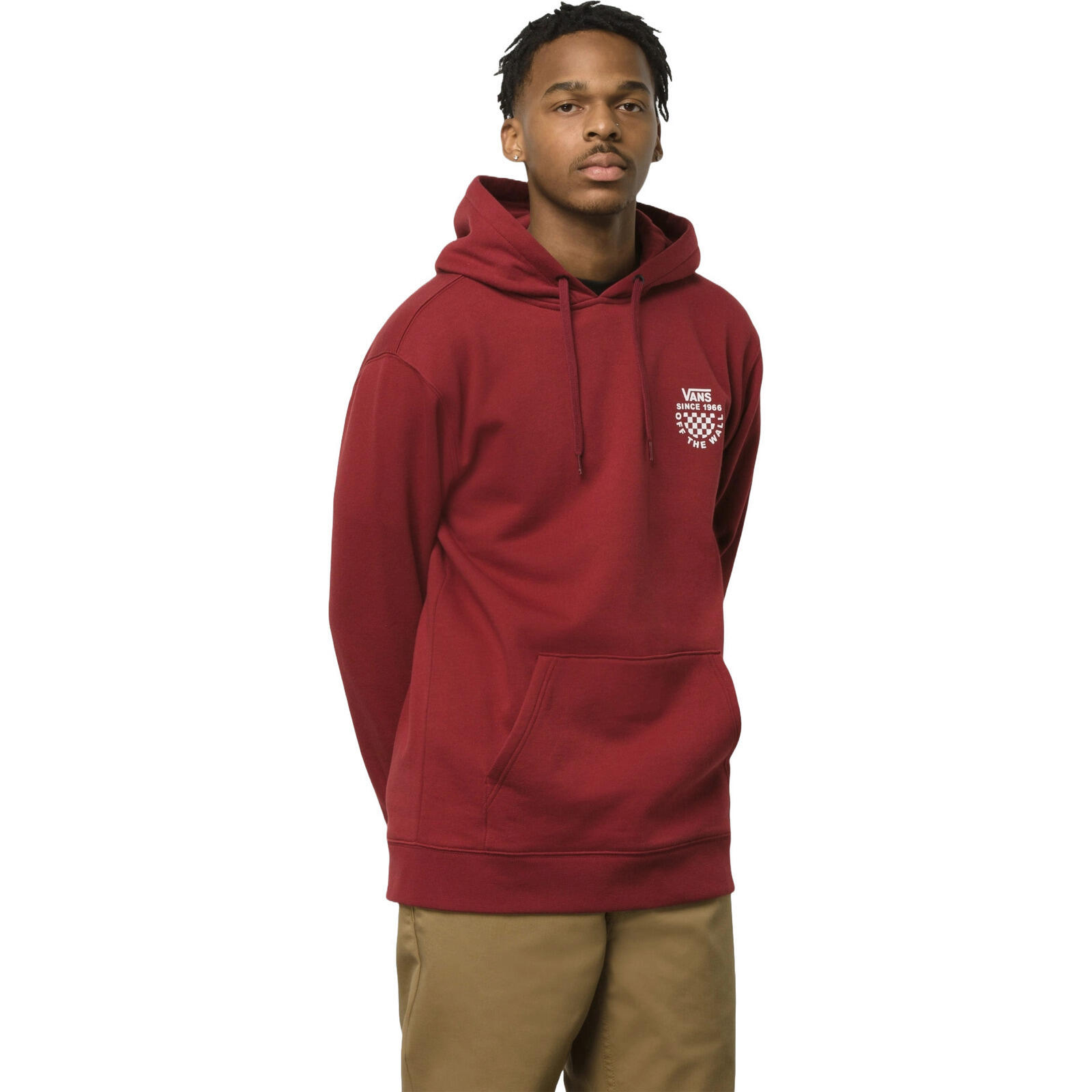 Vans - Capuche Vans Have A Good Hoodie, Rouge, Hommes - Sweat-shirt - Rouge - 40 M - Decathlon