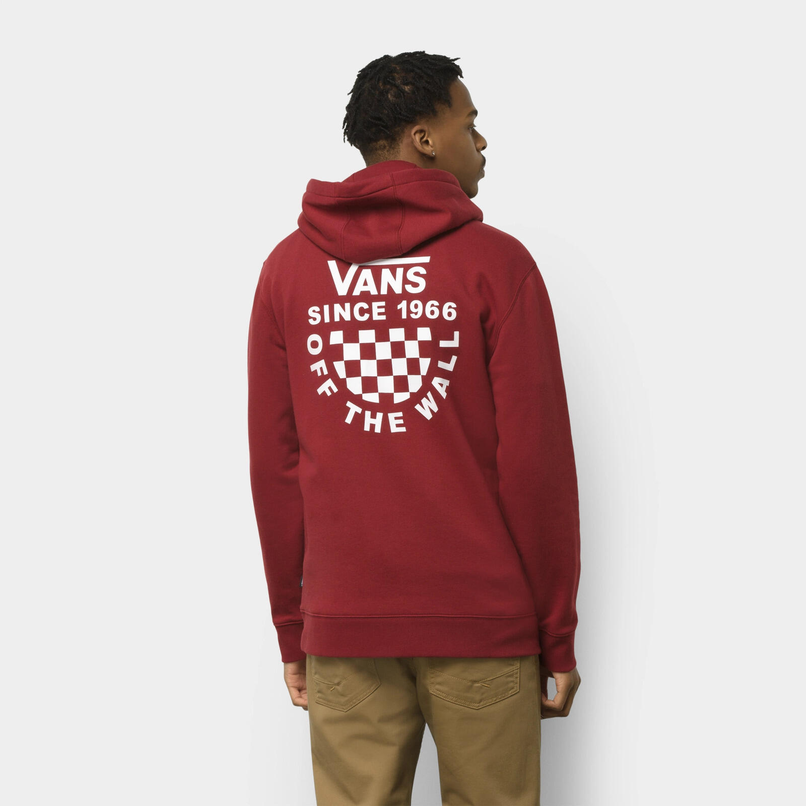 Hoodie Vans Have A Good Hoodie, Vermelho, Homens 2/5