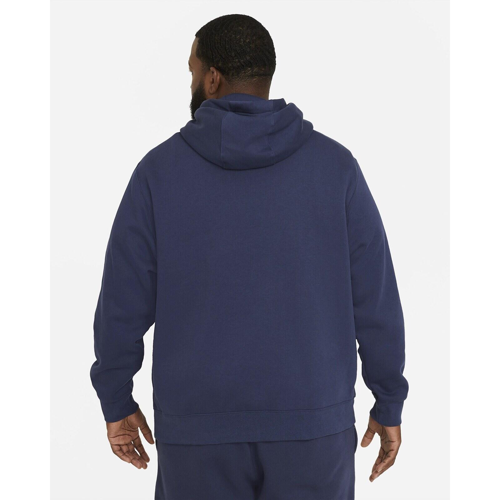 Capot Nike Sportswear Club Fleece, Bleu, Hommes 2/5