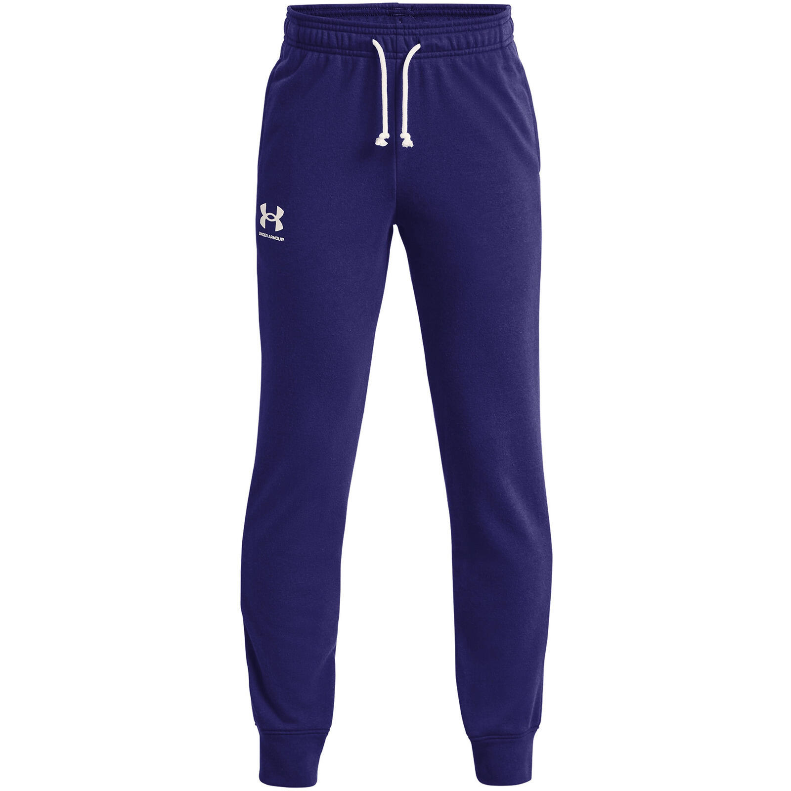Pantalon Under Armour Ua Rival Terry Jogger, Bleu, Enfants 1/2