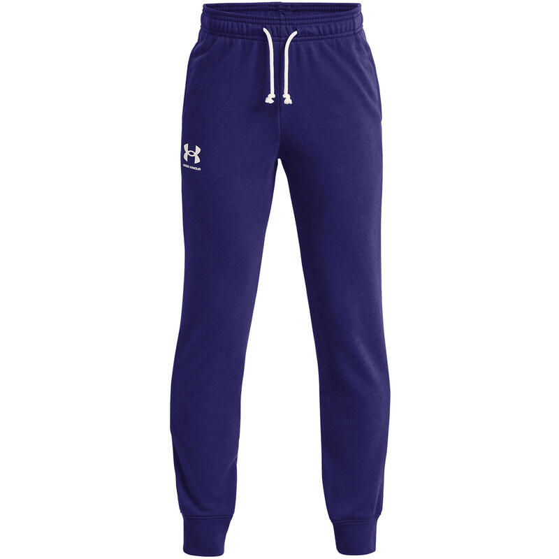 Pantalon Under Armour Ua Rival Terry Jogger, Bleu, Enfants