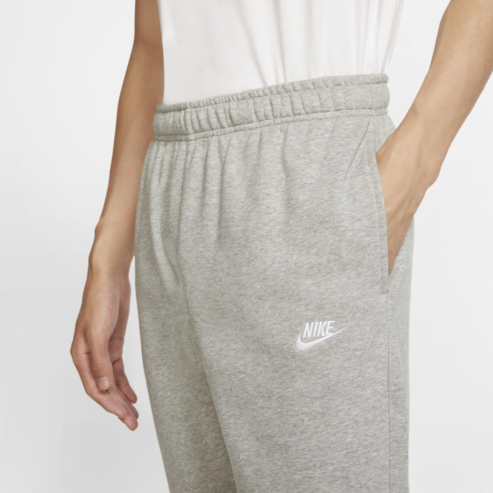 Broek Nike NSW Club Jogger FT, Grijs, Mannen 5/5